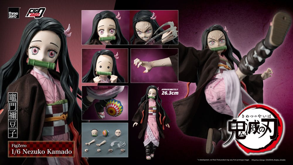 Demon Slayer: Kimetsu no Yaiba FigZero Actionfigur 1/6 Nezuko Kamado 26 cm