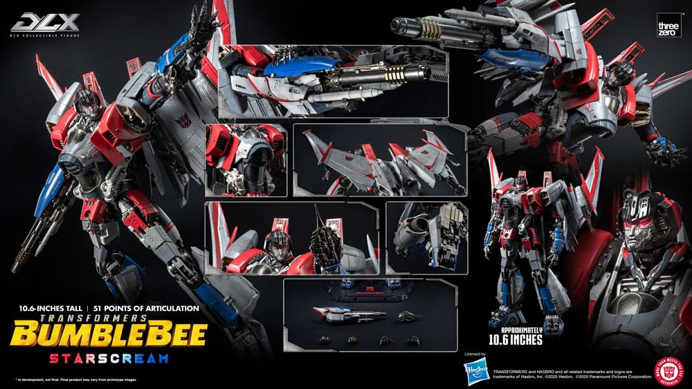 Transformers DLX Actionfigur Starscream Bumblebee 27 cm