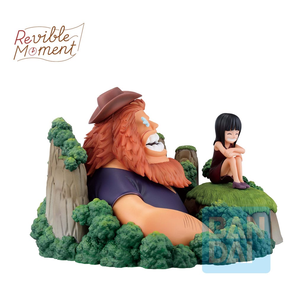 One Piece Dramatic Memories Ichibansho PVC Statue Saul & Robin 13 cm