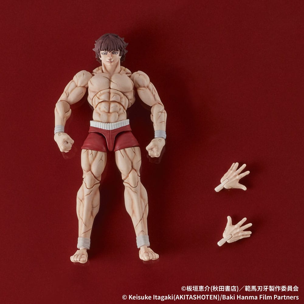 Baki Hanma Digaction Actionfigur Baki Hanma 7 cm