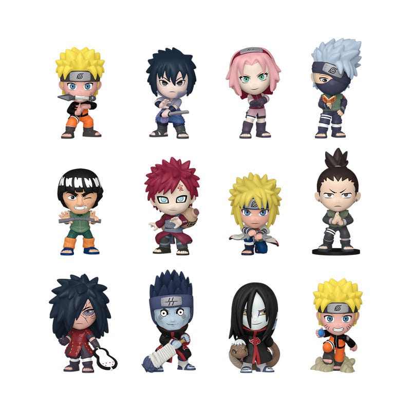 Naruto Shippuden Mystery Minis Minifiguren 5 cm Display (12)