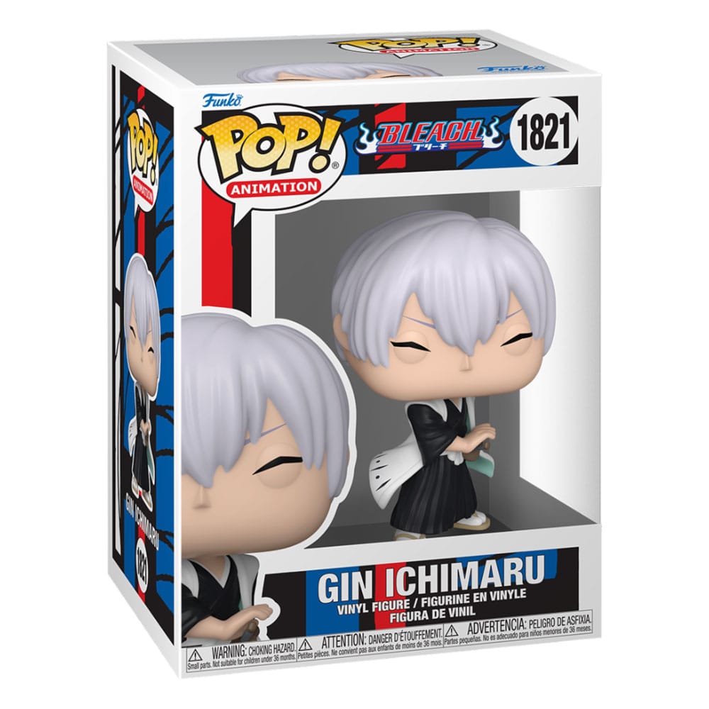 Bleach POP! Animation Vinyl Figur Gin Ichimaru 9 cm