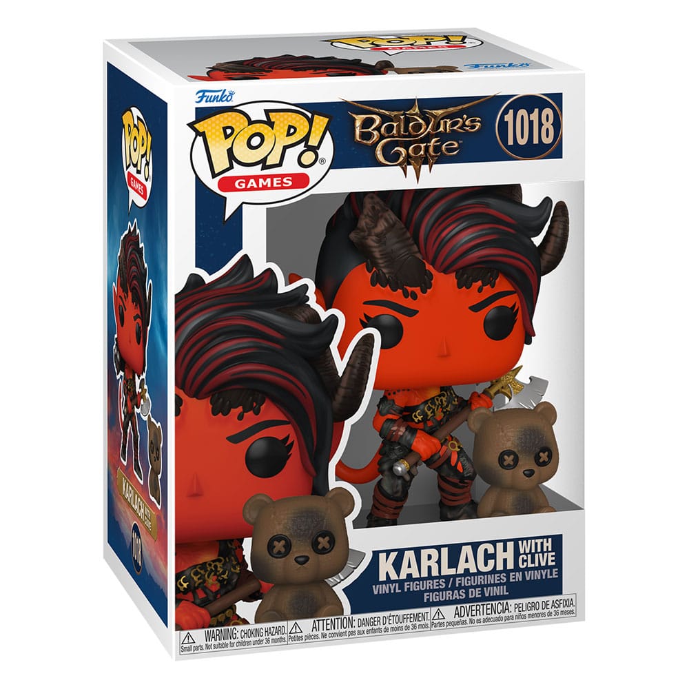 Baldur's Gate POP! & Buddy Vinyl Figur Karlach & Clive 9 cm