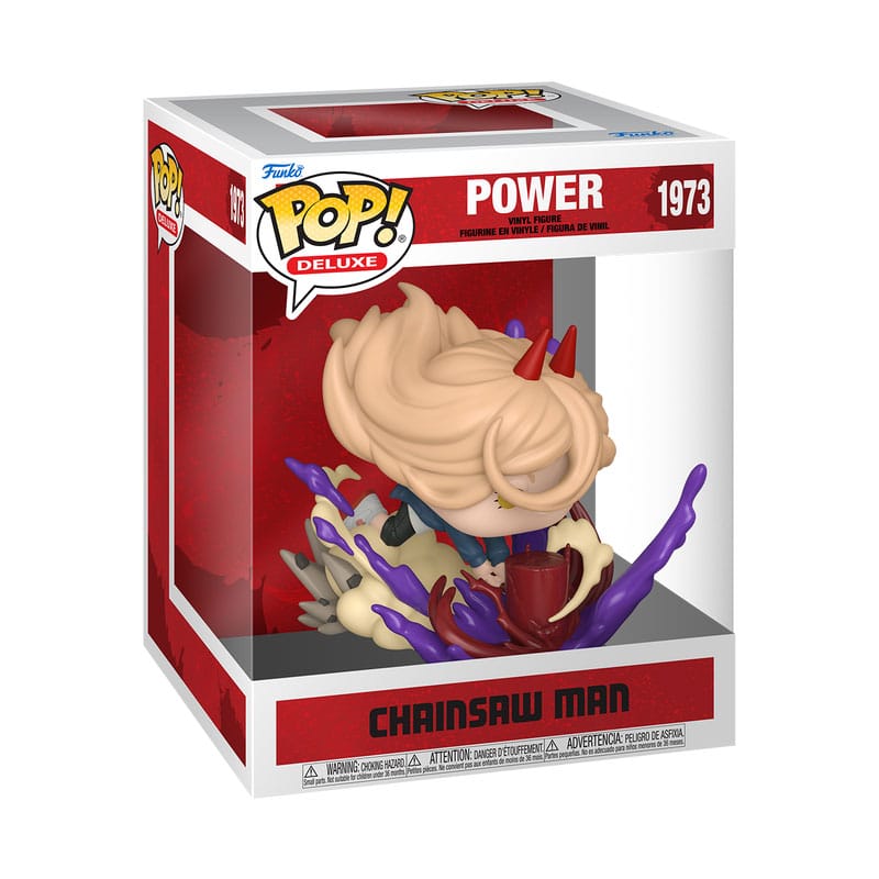 Chainsaw Man POP! Deluxe Vinyl Figur Power (Blood Mallet) 16 cm