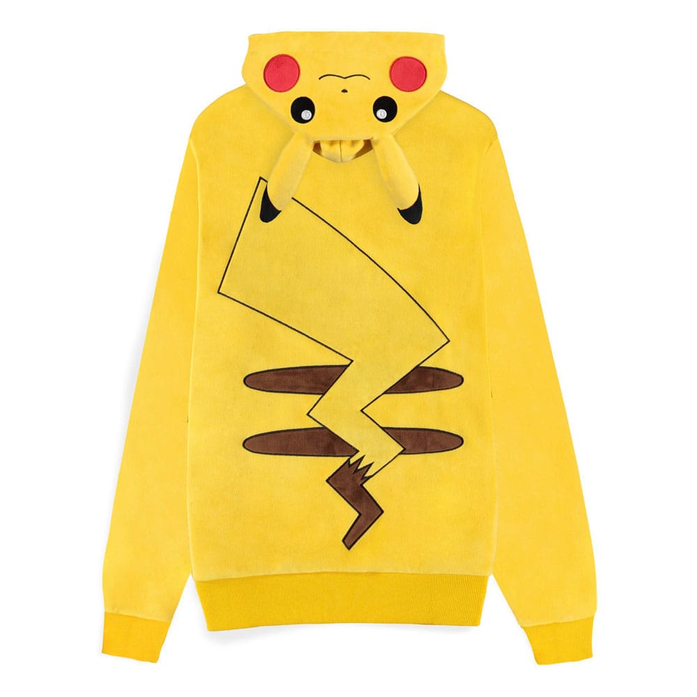 Pokémon Kapuzenjacke mit Reißverschluß Pikachu Größe S