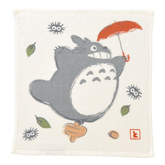 Mein Nachbar Totoro Imabari Mini-Handtuch Totoro Umbrella Big 34 x 36 cm