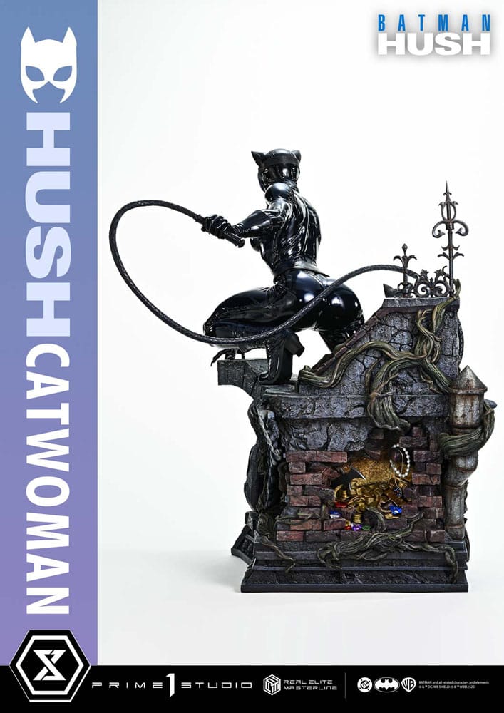Batman: Hush (Comics) Real Elite Masterline Series Statue 1/3 Catwoman Deluxe Bonus Version 65 cm