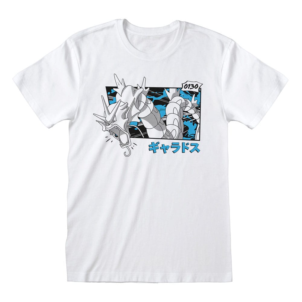 Pokémon T-Shirt Garados Katakana Größe M