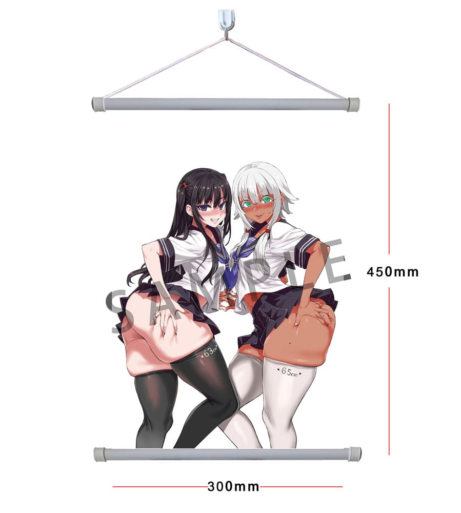 World Where the Thickness of a Girl's Thighs is Equal to Her Social Status Statuen 1/5 Raura Aiza & Iroha Shishikura 14 cm