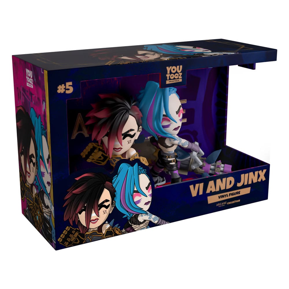Arcane Vinyl Figuren 2er-Pack Vi & Jinx 11 cm