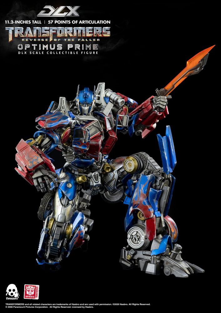 Transformers - Die Rache DLX Actionfigur 1/6 Optimus Prime 28 cm