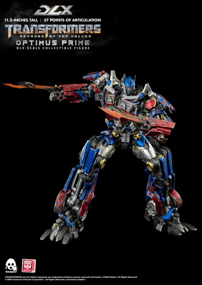 Transformers - Die Rache DLX Actionfigur 1/6 Optimus Prime 28 cm