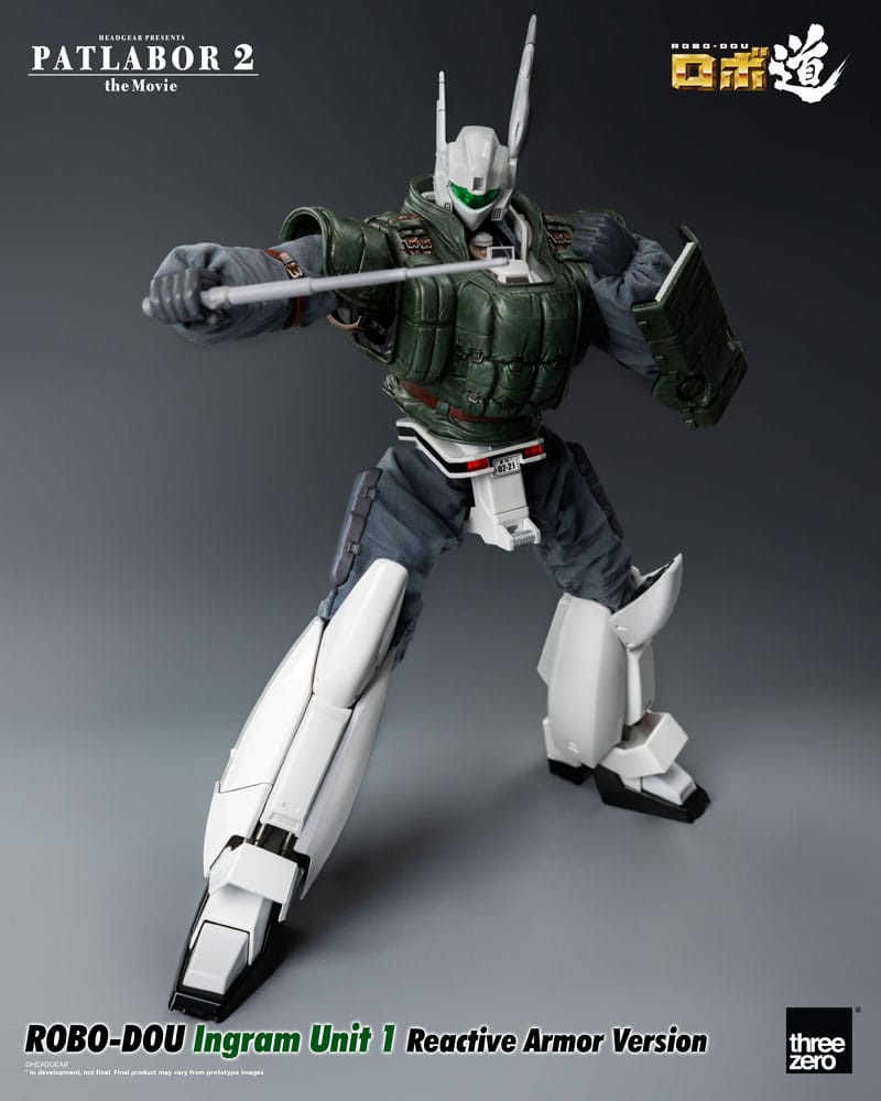 Patlabor 2: The Movie Robo-Dou Actionfigur Ingram Unit 1 Reactive Armor Version 23 cm