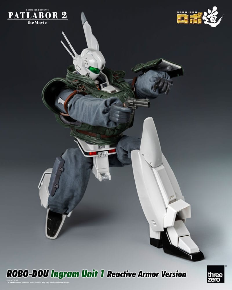 Patlabor 2: The Movie Robo-Dou Actionfigur Ingram Unit 1 Reactive Armor Version 23 cm