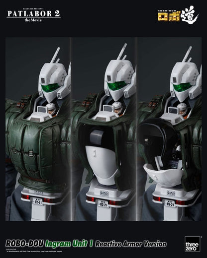 Patlabor 2: The Movie Robo-Dou Actionfigur Ingram Unit 1 Reactive Armor Version 23 cm