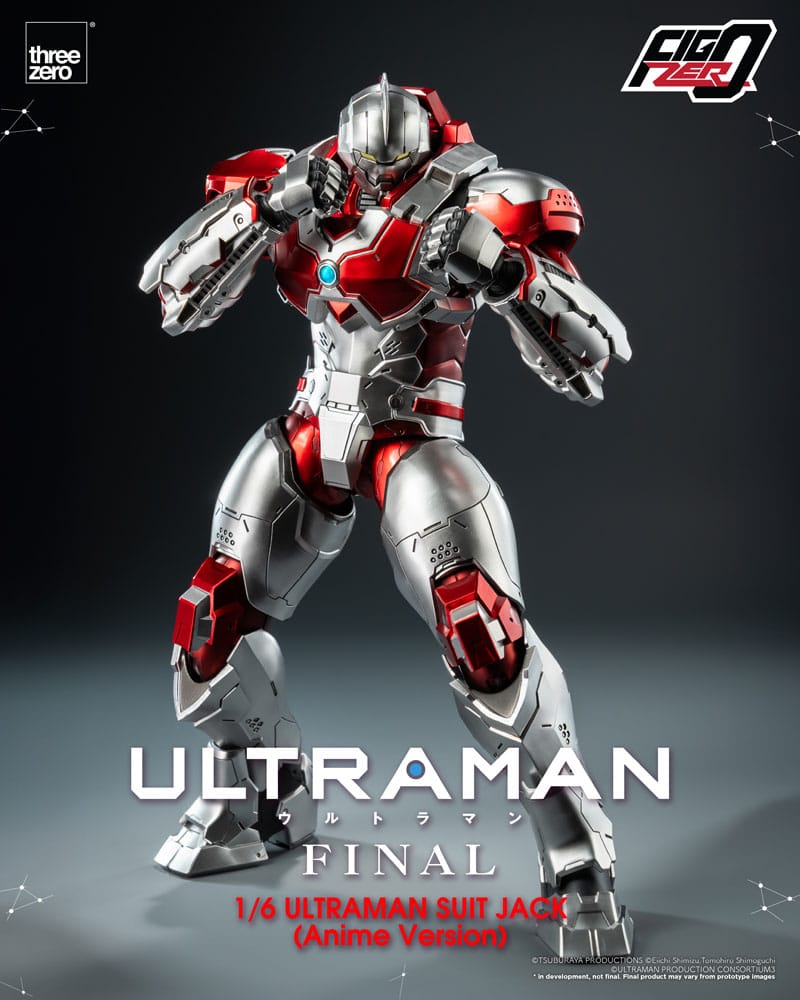 Ultraman Final FigZero Actionfigur 1/6 Ultraman Suit Jack Anime Version 35 cm