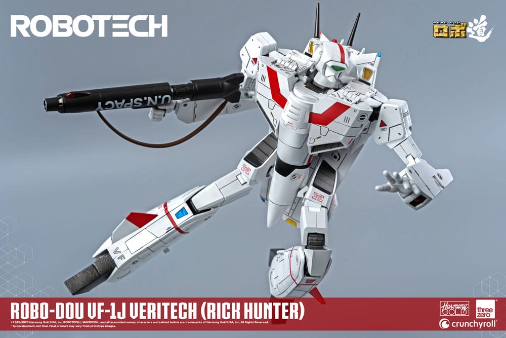 Robotech Actionfigur ROBO-DOU VF-1J Veritech (Rick Hunter) 20 cm