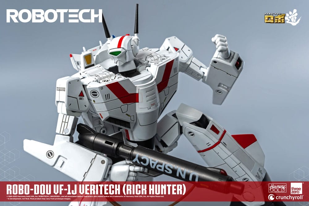 Robotech Actionfigur ROBO-DOU VF-1J Veritech (Rick Hunter) 20 cm