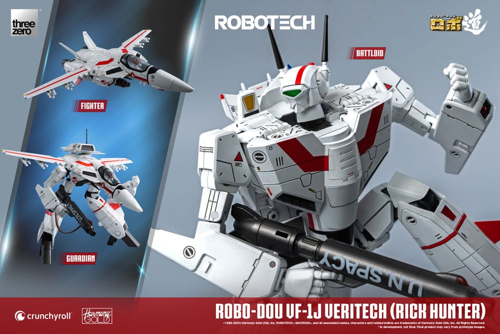 Robotech Actionfigur ROBO-DOU VF-1J Veritech (Rick Hunter) 20 cm