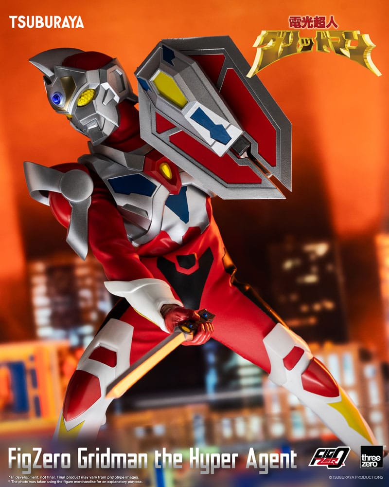 Gridman the Hyper Agent FigZero Actionfigur Gridman the Hyper Agent 30 cm
