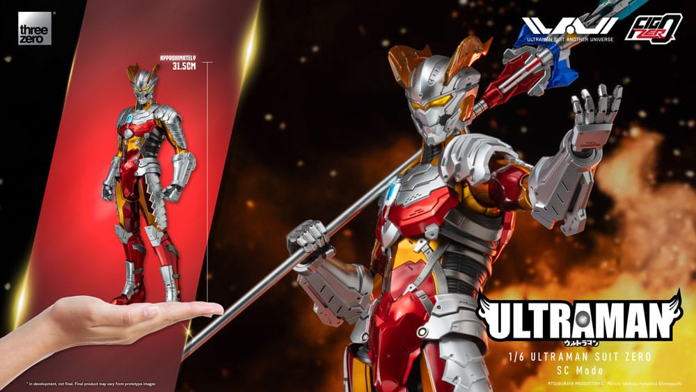 Ultraman FigZero Actionfigur 1/6 Ultraman Suit Zero SC Mode 31 cm