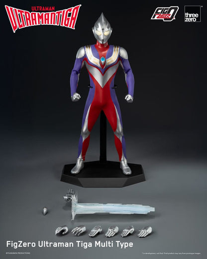 Ultraman Tiga FigZero Actionfigur 1/6 Ultraman Tiga Multi Type 32 cm