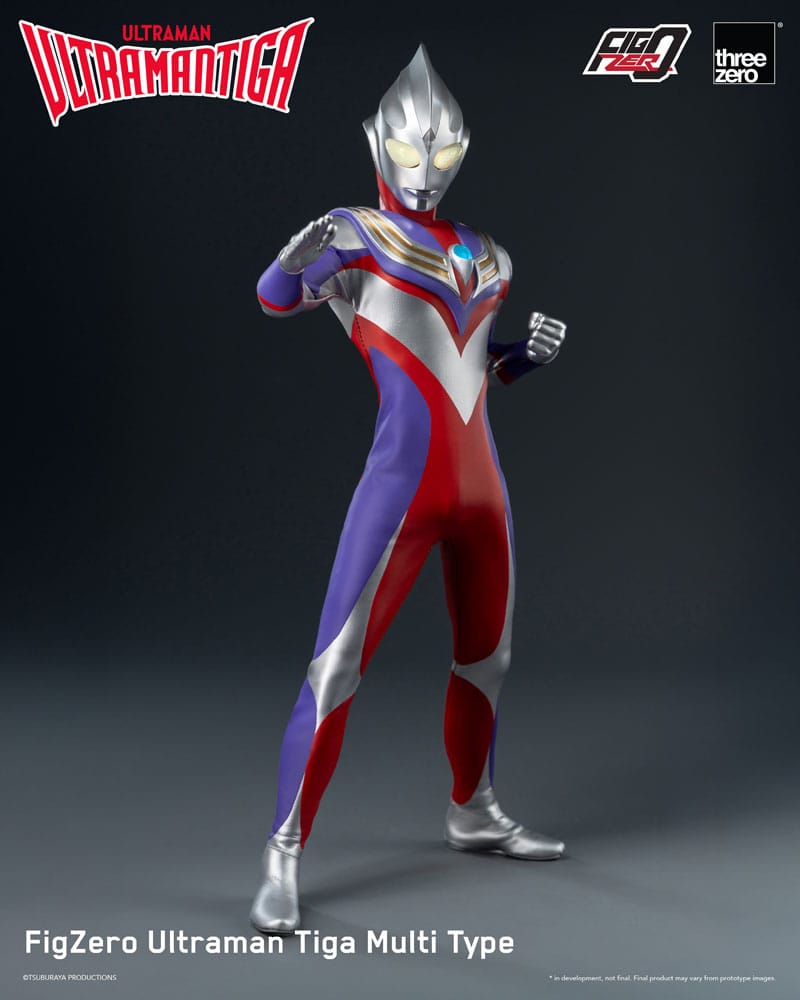 Ultraman Tiga FigZero Actionfigur 1/6 Ultraman Tiga Multi Type 32 cm