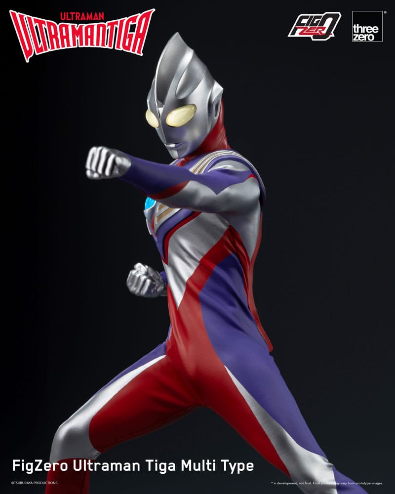 Ultraman Tiga FigZero Actionfigur 1/6 Ultraman Tiga Multi Type 32 cm