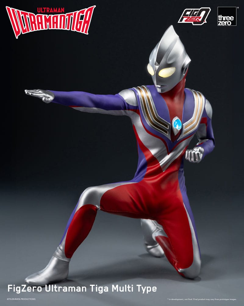 Ultraman Tiga FigZero Actionfigur 1/6 Ultraman Tiga Multi Type 32 cm