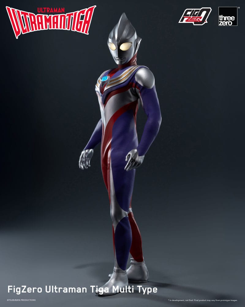 Ultraman Tiga FigZero Actionfigur 1/6 Ultraman Tiga Multi Type 32 cm