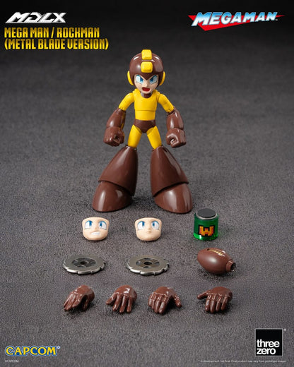 Mega Man MDLX Actionfigur Mega Man / Rockman (Metal Blade Version) 10 cm