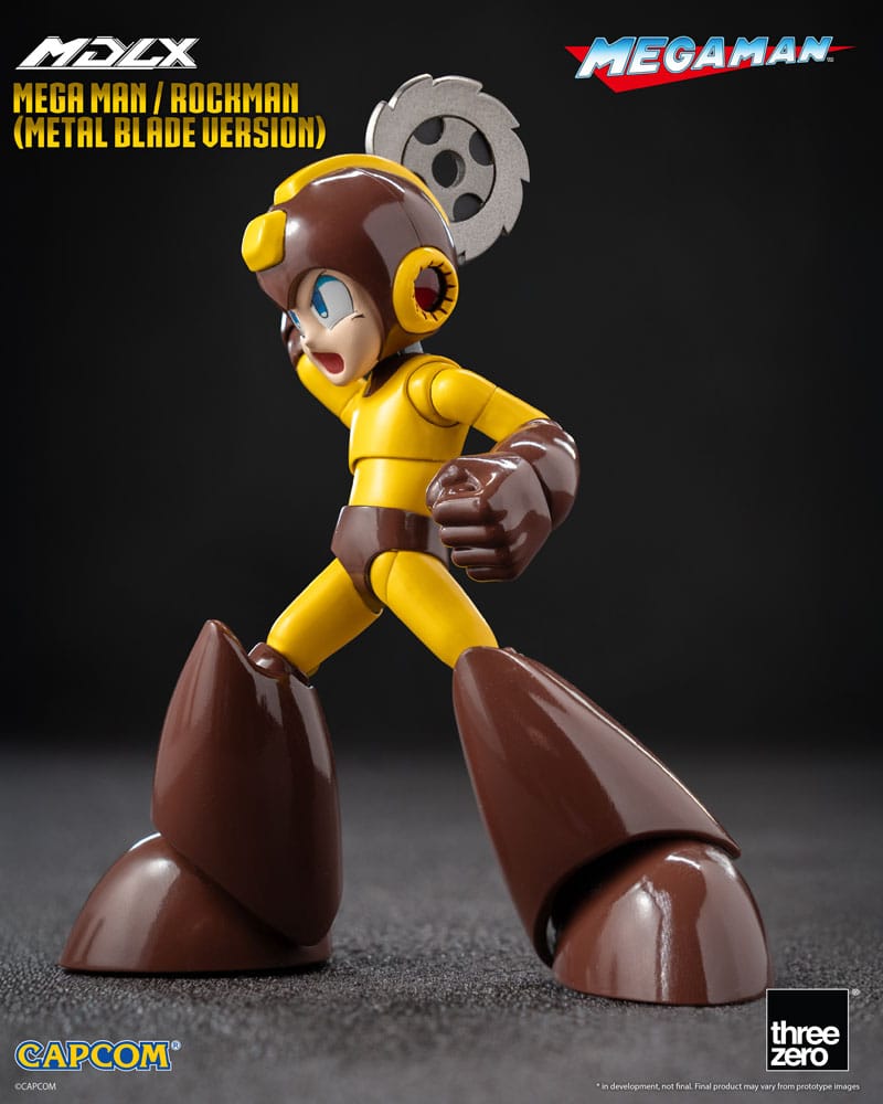 Mega Man MDLX Actionfigur Mega Man / Rockman (Metal Blade Version) 10 cm