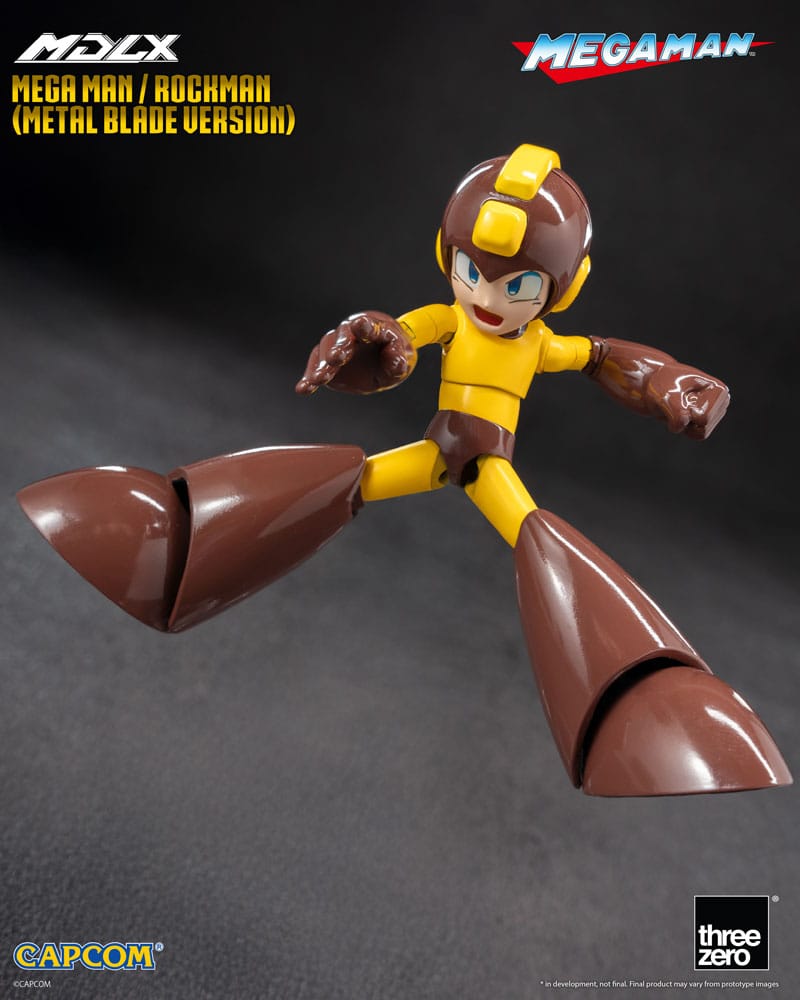 Mega Man MDLX Actionfigur Mega Man / Rockman (Metal Blade Version) 10 cm