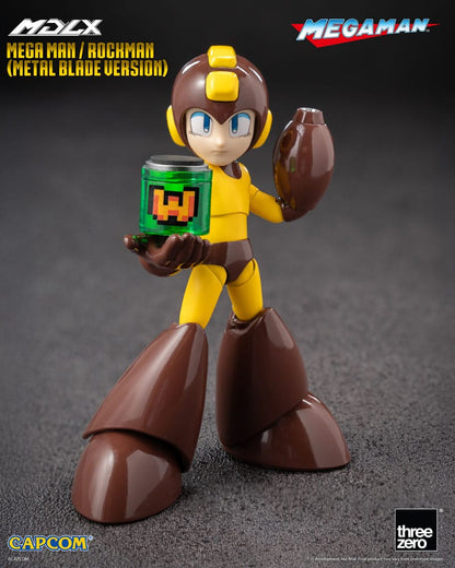 Mega Man MDLX Actionfigur Mega Man / Rockman (Metal Blade Version) 10 cm