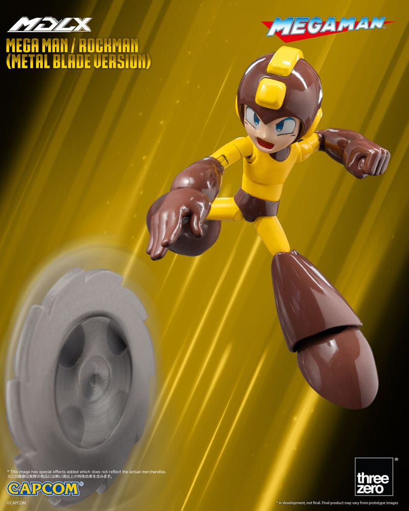 Mega Man MDLX Actionfigur Mega Man / Rockman (Metal Blade Version) 10 cm