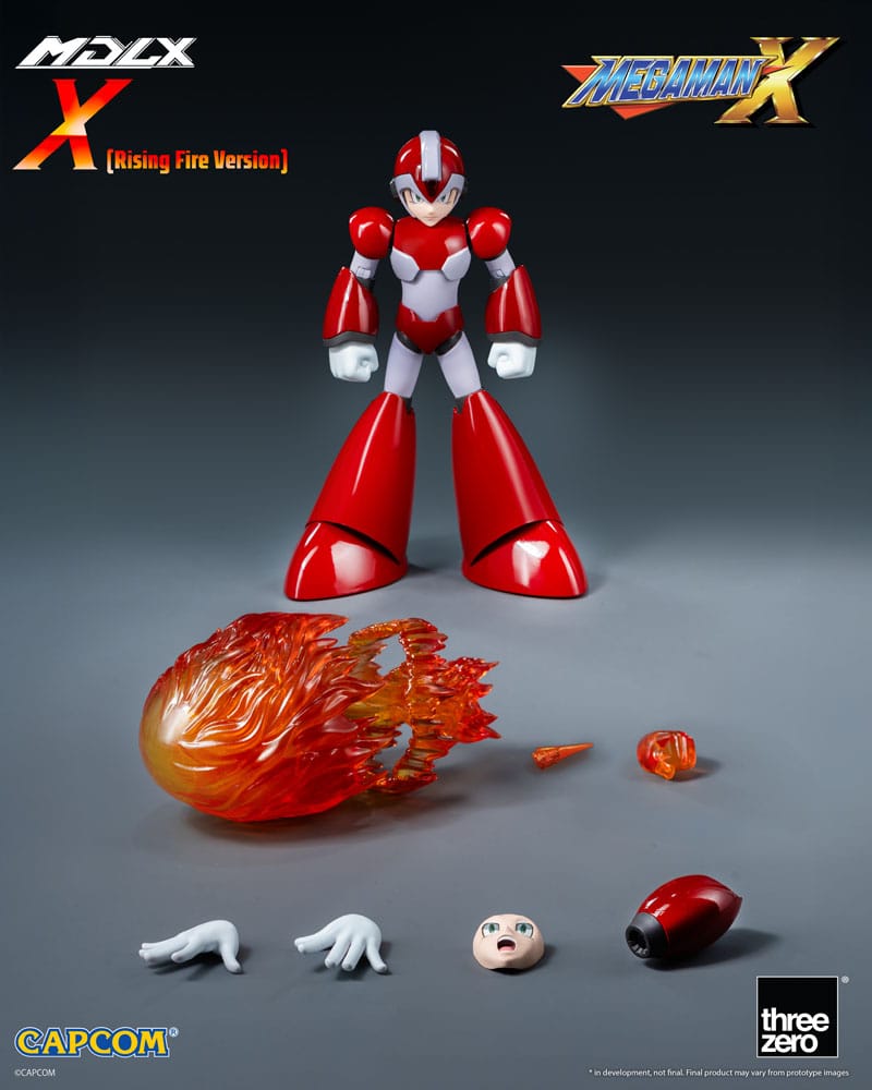 Mega Man MDLX Actionfigur Rockman X / Mega Man X (Rising Fire Version) 12 cm