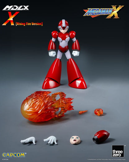 Mega Man MDLX Actionfigur Rockman X / Mega Man X (Rising Fire Version) 12 cm