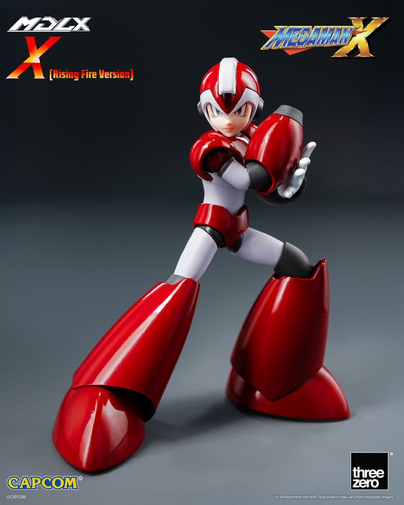 Mega Man MDLX Actionfigur Rockman X / Mega Man X (Rising Fire Version) 12 cm