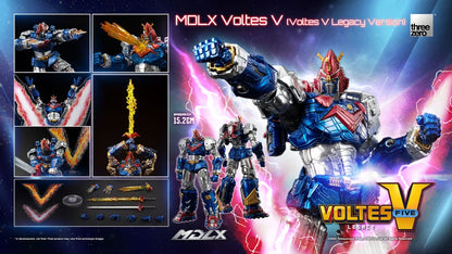 Voltes V MDLX Actionfigur Voltes V (Voltes V Legacy Version) 15 cm