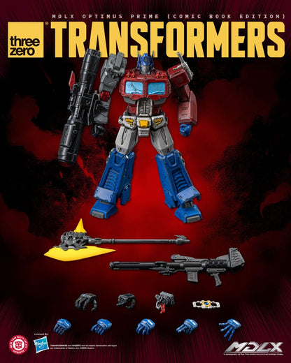 Transformers MDLX Actionfigur Optimus Prime (Comic Book Edition) 18 cm