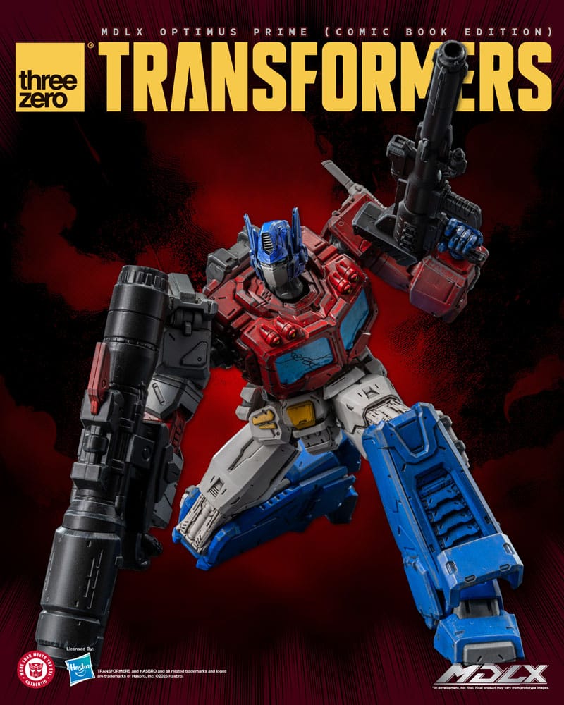 Transformers MDLX Actionfigur Optimus Prime (Comic Book Edition) 18 cm
