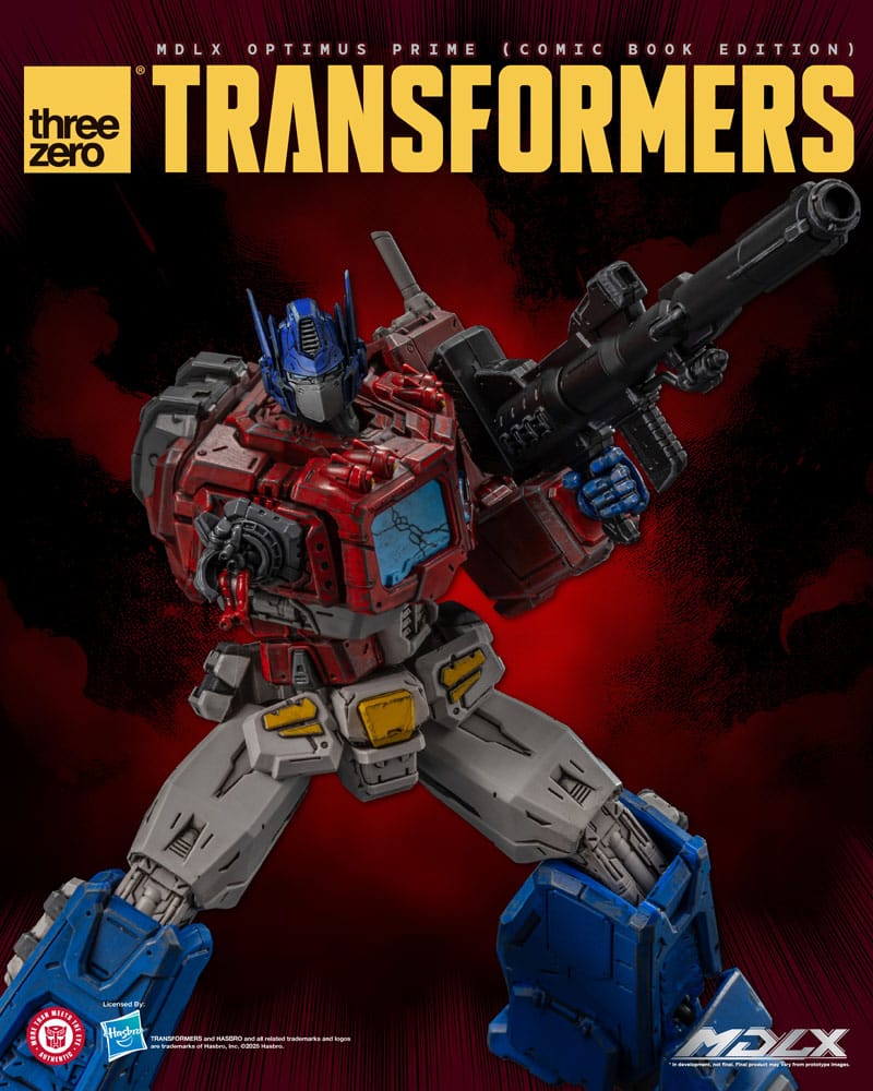 Transformers MDLX Actionfigur Optimus Prime (Comic Book Edition) 18 cm