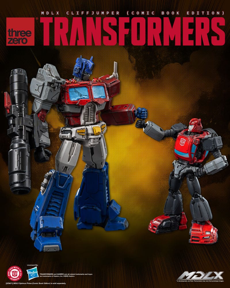 Transformers MDLX Actionfigur Cliffjumper (Comic Book Edition) 12 cm