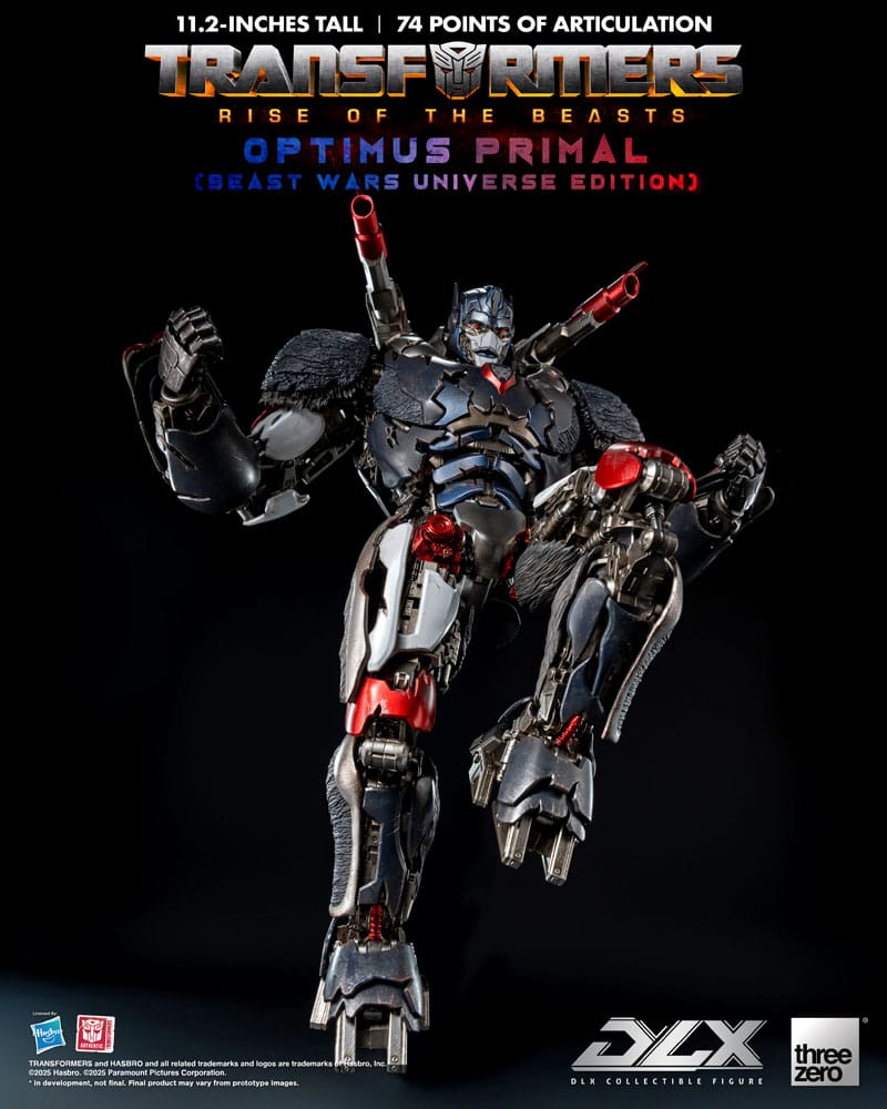 Transformers: Aufstieg der Bestien DLX Actionfigur Optimus Primal (Beast Wars Universe Edition) 29 cm