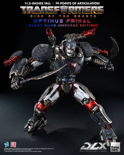 Transformers: Aufstieg der Bestien DLX Actionfigur Optimus Primal (Beast Wars Universe Edition) 29 cm