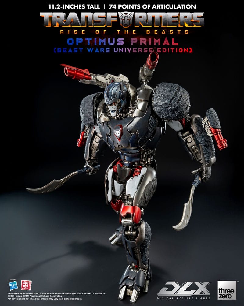 Transformers: Aufstieg der Bestien DLX Actionfigur Optimus Primal (Beast Wars Universe Edition) 29 cm