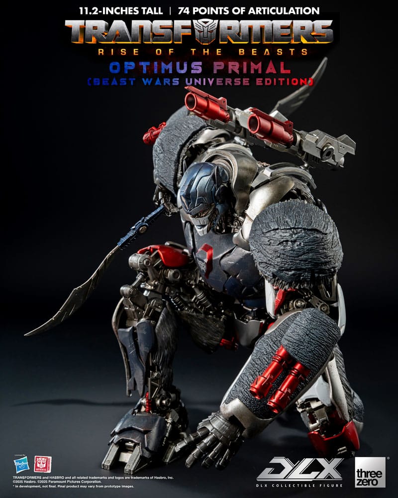 Transformers: Aufstieg der Bestien DLX Actionfigur Optimus Primal (Beast Wars Universe Edition) 29 cm