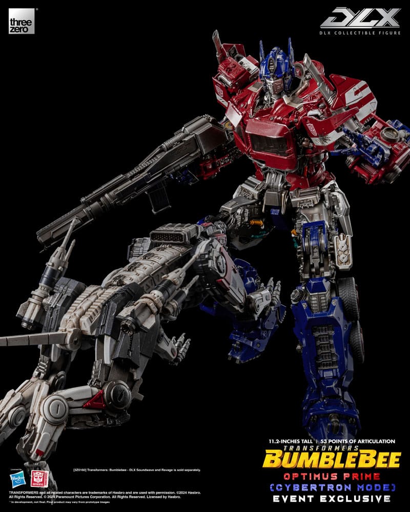 Transformers: Bumblebee DLX Actionfigur 1/6 Optimus Prime Cybertron Mode 28 cm *heo exclusive*