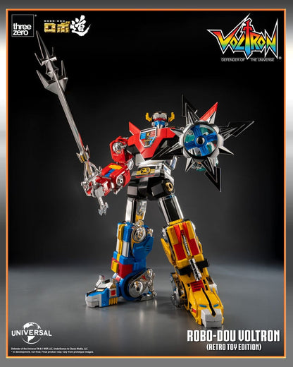 Voltron: Defender of the Universe Robo-Dou Actionfigur Voltron Retro Toy Edition 27 cm