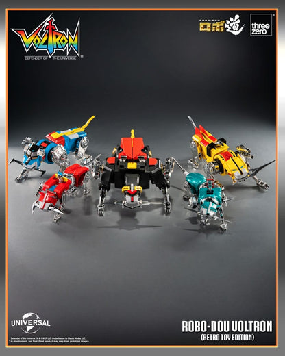 Voltron: Defender of the Universe Robo-Dou Actionfigur Voltron Retro Toy Edition 27 cm